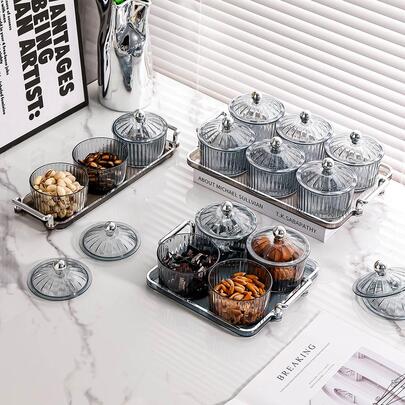 1 件装客厅水果托盘咖啡桌水果篮干果盒、厨房、圣诞节礼物