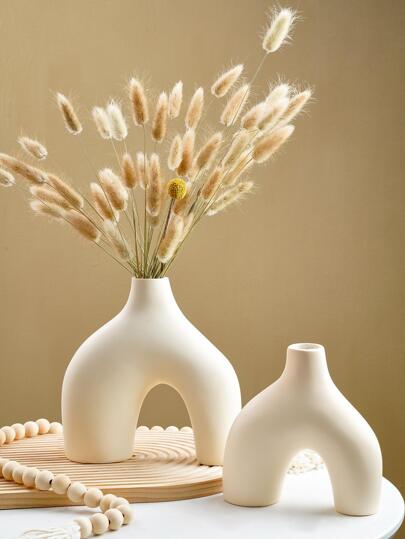 1 件实心 ABS 花瓶、家居装饰、花瓶、餐桌装饰