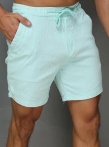 Men Shorts - Azul menta - Ver 1
