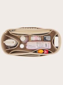 钱包收纳袋 插袋 手提包收纳袋 包中包 化妆包 化妆包 青少年女孩配饰 女士 大学生 职场新秀和白领 包袋隔层 手提包收纳袋 收纳迷你礼品 教师礼品 礼品袋 礼品收纳袋 学校用品 教师礼品 返校 教师配饰 - 米色 - 查看 4