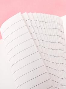 10入組可愛迷你青蛙圖案備忘錄筆記本 - 彩色 - 查看 4