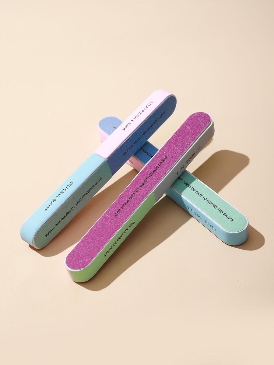 7 Way Nail Buffer, Nail Buffers Blocks for Natural Nails Shine Smoother