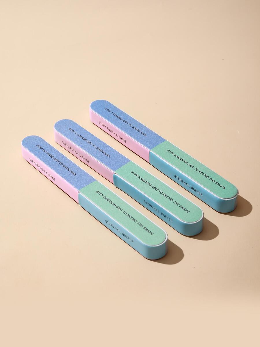 7 Way Nail Buffer, Nail Buffers Blocks for Natural Nails Shine Smoother
