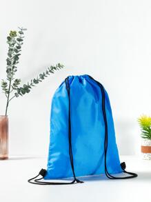 16.5英寸/42 公分聚酯纖維抽繩袋適合幼兒男孩/女孩/兒童、學校、戶外、旅行、運動包、籃球、玩具、書籍收納袋