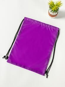 16.5英寸/42公分聚酯纖維束口背包,男女孩子們學校、戶外、旅行、運動、籃球、書籍收納袋