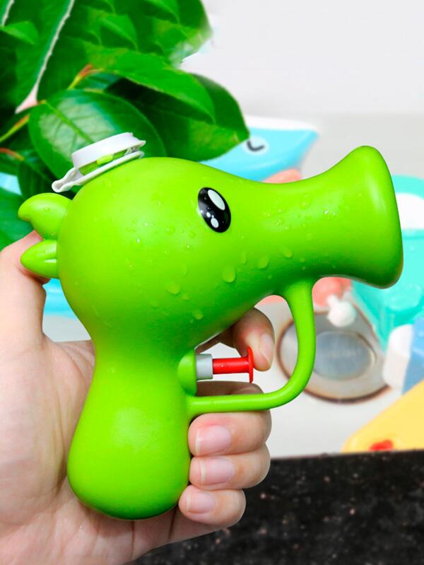 1pc ABS Pea Shooter Water Gun Toy, Funny Green Toy For Kids