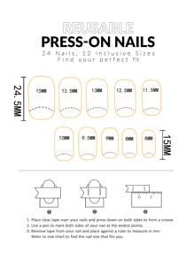 Upgrade Your Look With 24pcs Indigo Glossy Press On Nails, Short Coffin Marble Pattern Bling Sequins Full Cover Fake Nail Set Nail Supplies - Multicolor - View 4