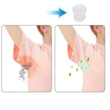 50pcs Unisex Underarm Antiperspirant Sweat Pad, Summer Concealed Breathable Sticker Anti-odor