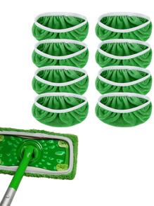 1入組綠色替代品拖把頭套 - 綠色 - 查看 2