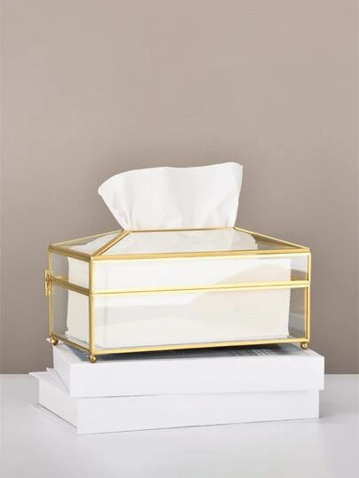 1pc Clear Tissue Storage Box, Home Stuff, Table, Home Decorations, Home Organization And Storage, Room Decor, Room Decor Bedroom, Kitchen Accessories, Kitchen Tools, Organizer Kitchen, Travel, Holiday,Tissue Box Holder,Napkin Holder,Festival Family Gathering,Kitchen Dining Table Decor For Home Kitchen Bedroom Living Room Dining Room, Home Decoration Accessories, Decorative Box,Women Wedding Gift,Summer Travel Holiday Festival Must-Have