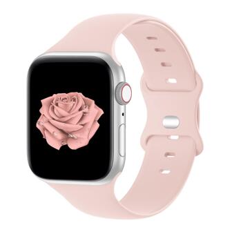 Correa de reloj compatible con Apple Watch unicolor caucho