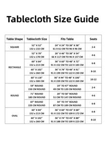1入組素色桌布 - 銀色 - 查看 7