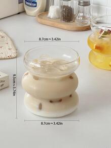 Simple Creative Transparent Cup Back To School - Clear - View 3