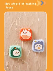 1入組卡通圖案門把手保險槓防護 - 軍綠色 - 查看 6