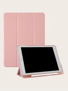 Pink Tpu Protective Case Compatible With IPad, With Pen Slot And Anti-Drop Feature, Keyboard Not Included Compatible With IPad 9th Gen/IPad 10th Generation - Baby Pink - View 1