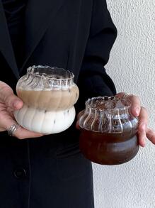 1pc Clear Cup - Clear - View 3