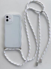 Clear Phone Case With Lanyard - Clear - View 1