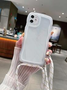 Clear Phone Case With Lanyard - Clear - View 3