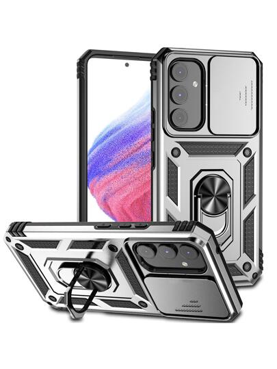 男士 手机壳 16 简约手机壳带指环支架适用于 15/15Pro/15Plus/15Promax 防水防震防摔防刮