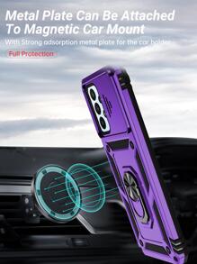 军规级防摔保护，极简防震，兼容，男士适用，兼容 16，带指环支架，兼容 15/15 Plus/15 Pro/15 Pro Max，防水防震防摔防刮，春季礼物 - 紫色 - 查看 5