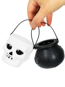 1 pieza Decoración con diseño de cráneo - Blanco - Ver 4