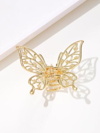 Fjärilsdesign hårklo söta Y2k klospännen hårspännen hårkäkspänne hårklämmor hårklämmor hårklämma hårfångare klämma, skolgrejer, college höst vinter håraccessoarer för kvinnor för semesterkläder kvinna