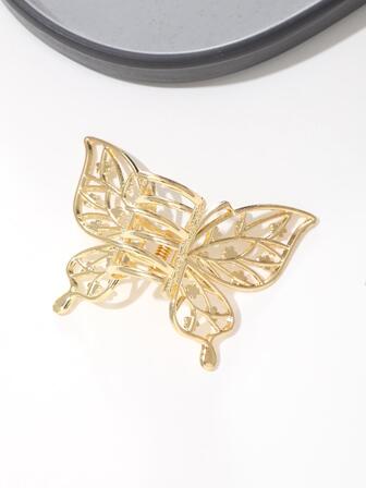 Fjärilsdesign hårklo söta Y2k klospännen hårspännen hårkäkspänne hårklämmor hårklämmor hårklämma hårfångare klämma, skolgrejer, college höst vinter håraccessoarer för kvinnor för semesterkläder kvinna