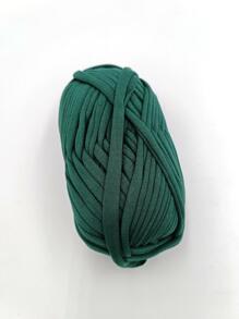 1pc Fabric Strip Thread For Handmade Weaving Diy Bag, Toy, Shoe, Carpet Storage Basket - Dark Green - View 4