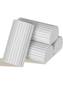 4 miếng bọt biển lau bụi, màu xám - Màu Xám nhạt - Xem 1