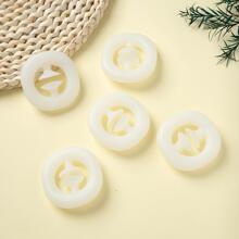 1入組矽膠擠壓玩具,搞笑夜光幾何解壓玩具適用於緩解壓力