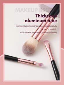 12件套化妆刷套装，优质合成毛眼影晕染刷套装，化妆工具，化妆刷套装，化妆刷组合，化妆刷套装，全套化妆刷，化妆刷套装，全套化妆工具，化妆刷套装，化妆刷套装，化妆礼盒套装 - 彩色 - 查看 2