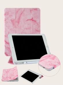 iPad筆槽大理石紋保護套 - 西瓜粉 - 查看 5