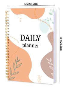 Trees 1pc daily planner - Orange - View 4