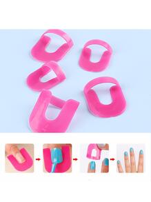 FULL BEAUTY 26 chiếc kẹp chăm sóc móng tay chống tràn sơn móng tay chống tràn keo dán móng tay Phụ kiện làm móng, đồ dùng làm móng, dụng cụ làm móng, dụng cụ làm móng, trở lại trường, móng tay, dụng cụ làm móng để dán móng tay - Màu Hồng Tươi - Xem 6