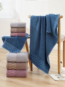 1 buc prosop de baie cu plasă îngroșată, imprimat, pentru uz casnic, prosop de duș pentru salon de înfrumusețare, sporturi hoteliere, articole esențiale pentru casă, prosop, prosop de baie pentru îngrijirea pielii - Violet - Vizualizare 5