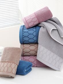 1 buc prosop de baie cu plasă îngroșată, imprimat, pentru uz casnic, prosop de duș pentru salon de înfrumusețare, sporturi hoteliere, articole esențiale pentru casă, prosop, prosop de baie pentru îngrijirea pielii - Violet - Vizualizare 8