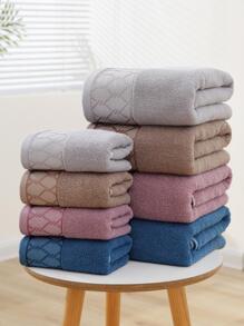 1 buc prosop de baie cu plasă îngroșată, imprimat, pentru uz casnic, prosop de duș pentru salon de înfrumusețare, sporturi hoteliere, articole esențiale pentru casă, prosop, prosop de baie pentru îngrijirea pielii - Violet - Vizualizare 3