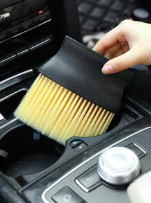 1pc Plastic Car Cleaning Brush - Black - View 3