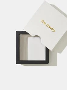 MODIAN S925纯银经典长方形帕拉伊巴碧玺女士戒指，精致珠宝，生日、派对礼物 - 銀色 - 查看 6