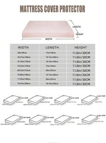 Màu Satin Trang Bị Tấm Vải Hiện Đại Màu Tím Trang Bị Tấm Đáy Cho Gia Đình - Màu tím - Xem 7