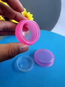 Hũ Mỹ Phẩm Uống Được, 2 Hũ Kem Rỗng Đa Chức Năng PP 10gram Màu Hồng Cho Gia Đình, Du Lịch - Hồng - Xem 3