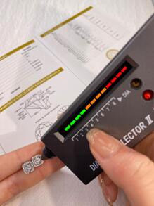 Newsoul 1 Pair 1ct Certified D-Color Moissanite Diamond Unusual Engagenment Stud Earrings For Women Engagement Wedding Earrings Elegant 925 Sterling Silver Wedding Bridal Jewelry