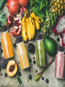 1入組透明方形塑膠瓶適用於果汁和飲料 - 無色 - 查看 5