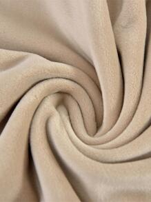 1件/2件装纯色天鹅绒吧台凳套，可拆卸可水洗，无扶手椅套，适用于宴会、家居、酒店 - 杏色 - 查看 8