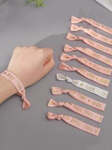 1 set/11 piezas Pulsera fiesta - Multicolor - Ver 1