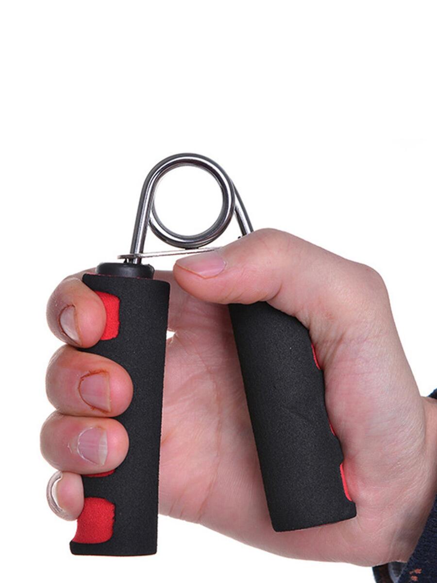 1入組不銹鋼A字形健身手握力加強器 - 紅色 - 查看 1