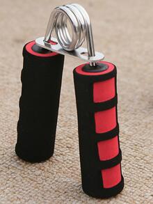 1入組不銹鋼A字形健身手握力加強器 - 紅色 - 查看 4