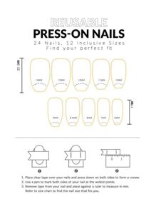 沒想到你還能變得更甜 24入組櫻花粉色微妙漸層按壓指甲短棺材漸變全罩假指甲套件 - 彩色 - 查看 5