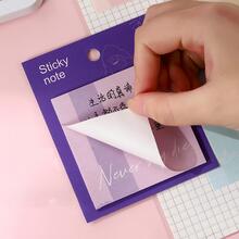 1入組標語圖案便利貼 - 粉色 - 查看 8