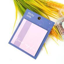 1入組標語圖案便利貼 - 粉色 - 查看 3
